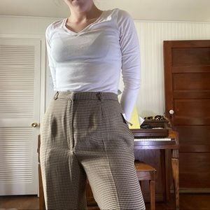 SUPER CUTE NWT VTG TROUSERS // 28